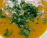 A picture of step 5 of Toor dal.