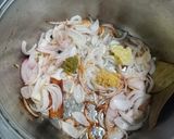 A picture of step 2 of Palak Paneer Pulao.