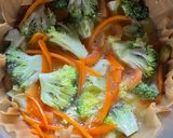 Gambar langkah 4 resipi Veggie Baked.