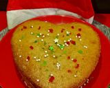 A picture of step 6 of Orange Tutti Fruity Cake.