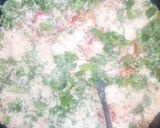 A picture of step 5 of Dambun Shinkafa.