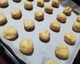 A picture of step 2 of Almond Kourabiedes.