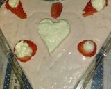 A picture of step 10 of Strawberry Love Cheesecake.