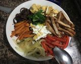 Hình bước làm 2 của món Miến Trộn