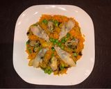 Foto del paso 3 de la receta: Arroz amarillo con mariscos