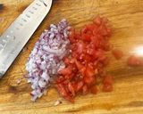 A picture of step 3 of Easy Italian Tomato Bruschetta.