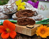 Foto del paso 5 de la receta: Galletitas craqueladas de mantequilla de maní y chocolate💜
