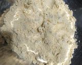 A picture of step 1 of Cornmeal vada.
