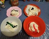 Foto langkah ke 5 dari resep Piramida cake ❤.