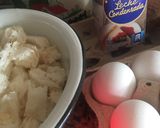 Foto del paso 1 de la receta: MANJAR DE COCO 🥥 CHOCOLATE 🍫 Y LECHE🍶 CONDENSADA🍶🥥🍫🍶