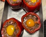 Foto del passaggio 3 della ricetta Peperoni ripieni nel BBQ mia versione