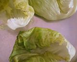 A picture of step 7 of Steamed Lettuce Roll.