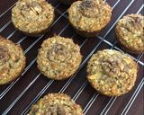 A picture of step 8 of Apple Banana Oats Muffins.