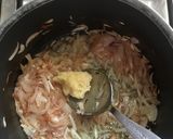 A picture of step 4 of Aloo gosht.