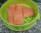 Foto del paso 1 de la receta: Lomos de salmón al Microondas con salsa tártara