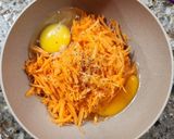 Foto del paso 1 de la receta: 🍞🥕Pan de zanahoria express sin harinas refinadas 🥕🍞al microondas 😉listo en 10'