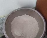 A picture of step 2 of Marble tea Cake.
