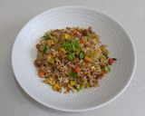 Foto langkah ke 9 dari resep Nasi Goreng Hongkong.