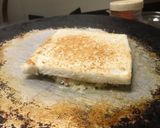 A picture of step 8 of Bread rava toast.