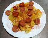 Foto del paso 2 de la receta: Cachelos con chorizo