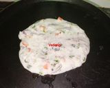 A picture of step 5 of Poha Uttapam.