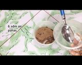 Foto langkah ke 1 dari resep Brownies coklat chocolatos lembut tanpa mixer.