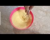 A picture of step 4 of Mango ice cream 😻.