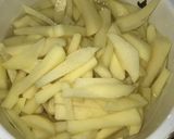 A picture of step 2 of Crispy Masala fries.
