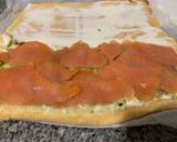 A picture of step 9 of Savory Yule Log with Smoked Salmon.