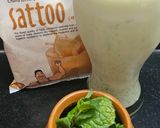 A picture of step 3 of Sattu and Mint Buttermilk.
