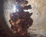 A picture of step 4 of Dates n dry fruit roll.