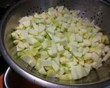 A picture of step 2 of Zucchini Sabzi.
