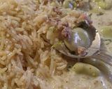 صورة لخطوة 8 من وصفة فول بلبن ورز بسمتي
