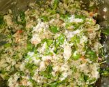 Foto langkah ke 4 dari resep Bothok udang pete.