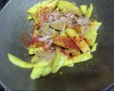 आलू भुजिया (aloo bhujiya recipe in Hindi) रेसिपी चरण 3 फोटो