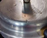 A picture of step 4 of Maharashtrian style masala bhaat.