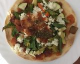 Foto del paso 10 de la receta: Pizza vegetariana en base de tortilla de maíz
