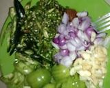Foto langkah ke 1 dari resep Cumi asin basah cabe ijo.