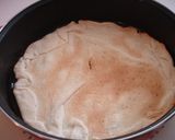 Foto del paso 5 de la receta Quiche Vosgienne de espinacas con mix de queso gratinado