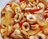 Foto langkah ke 5 dari resep Cumi Asam Manis.