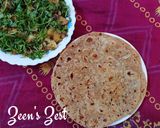 A picture of step 3 of Kalonji Chapatis or Rotis.