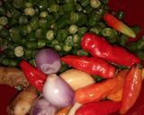 Foto langkah ke 1 dari resep Sambal pencok kacang panjang.
