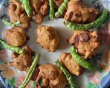 A picture of step 7 of Onion bhajiya (kanda bhajji).