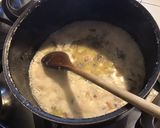 Une image de l'étape 7 de Velouté au foie gras et morilles fraîches.