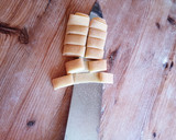 Foto del passaggio 3 della ricetta Parpadelle fresche con salsiccia, melanzana e finocchietto