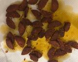 Póréhagyma krémleves kolbász chipsel recept fázis 4 fotója
