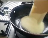 A picture of step 1 of Rava Laddu.