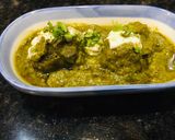 A picture of step 2 of Green chicken.