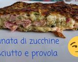 Foto del passaggio 4 della ricetta Spianata di zucchine prosciutto e provola