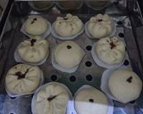 Foto langkah ke 6 dari resep Bakpao No Mixer (Bakpao Isi Selai Cokelat).